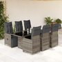 7-delige-Bistroset-met-kussens-poly-rattan-grijs