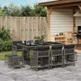 11-delige-Tuinset-met-kussens-poly-rattan-grijs