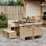 9-delige-Tuinset-met-kussens-poly-rattan-beige