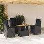 4-delige-Tuinset-met-kussens-poly-rattan-zwart