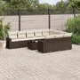 11-delige-Loungeset-met-kussens-poly-rattan-bruin