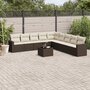 10-delige-Loungeset-met-kussens-poly-rattan-bruin