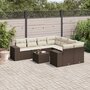 9-delige-Loungeset-met-kussens-poly-rattan-bruin