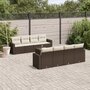 9-delige-Loungeset-met-kussens-poly-rattan-bruin
