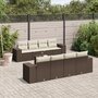 9-delige-Loungeset-met-kussens-poly-rattan-bruin