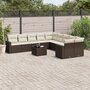 11-delige-Loungeset-met-kussens-poly-rattan-bruin