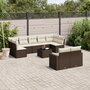 10-delige-Loungeset-met-kussens-poly-rattan-bruin