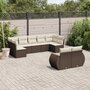 9-delige-Loungeset-met-kussens-poly-rattan-bruin