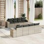9-delige-Loungeset-met-kussens-poly-rattan-lichtgrijs