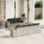 8-delige-Loungeset-met-kussens-poly-rattan-lichtgrijs