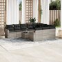 11-delige-Loungeset-met-kussens-poly-rattan-lichtgrijs