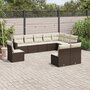 10-delige-Loungeset-met-kussens-poly-rattan-bruin