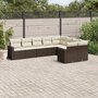 9-delige-Loungeset-met-kussens-poly-rattan-bruin