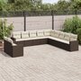 11-delige-Loungeset-met-kussens-poly-rattan-bruin