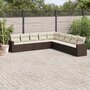 9-delige-Loungeset-met-kussens-poly-rattan-bruin
