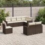 8-delige-Loungeset-met-kussens-poly-rattan-bruin