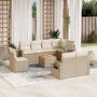 9-delige-Loungeset-met-kussens-poly-rattan-beige