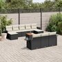 11-delige-Loungeset-met-kussens-poly-rattan-zwart