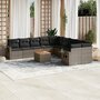 11-delige-Loungeset-met-kussens-poly-rattan-grijs