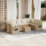 10-delige-Loungeset-met-kussens-poly-rattan-beige