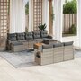 11-delige-Loungeset-met-kussens-poly-rattan-grijs