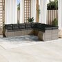 10-delige-Loungeset-met-kussens-poly-rattan-grijs