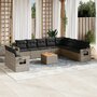 11-delige-Loungeset-met-kussens-poly-rattan-grijs