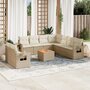 10-delige-Loungeset-met-kussens-poly-rattan-beige