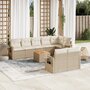 9-delige-Loungeset-met-kussens-poly-rattan-beige