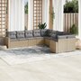 10-delige-Loungeset-met-kussens-poly-rattan-beige