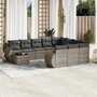 11-delige-Loungeset-met-kussens-poly-rattan-grijs