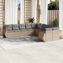 10-delige-Loungeset-met-kussens-poly-rattan-beige