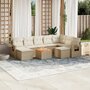 10-delige-Loungeset-met-kussens-poly-rattan-beige