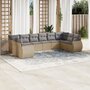 10-delige-Loungeset-met-kussens-poly-rattan-beige