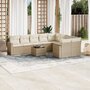 10-delige-Loungeset-met-kussens-poly-rattan-beige