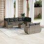 10-delige-Loungeset-met-kussens-poly-rattan-grijs
