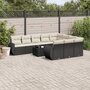 11-delige-Loungeset-met-kussens-poly-rattan-zwart