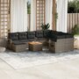 11-delige-Loungeset-met-kussens-poly-rattan-grijs