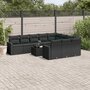 11-delige-Loungeset-met-kussens-poly-rattan-zwart