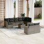 10-delige-Loungeset-met-kussens-poly-rattan-grijs