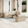 10-delige-Loungeset-met-kussens-poly-rattan-beige