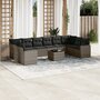 11-delige-Loungeset-met-kussens-poly-rattan-grijs