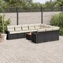 11-delige-Loungeset-met-kussens-poly-rattan-zwart