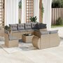 9-delige-Loungeset-met-kussens-poly-rattan-beige