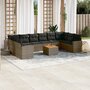 11-delige-Loungeset-met-kussens-poly-rattan-grijs
