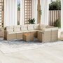 10-delige-Loungeset-met-kussens-poly-rattan-beige