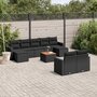 10-delige-Loungeset-met-kussens-poly-rattan-zwart