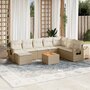 9-delige-Loungeset-met-kussens-poly-rattan-beige