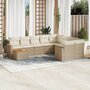 10-delige-Loungeset-met-kussens-poly-rattan-beige