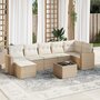 8-delige-Loungeset-met-kussens-poly-rattan-beige